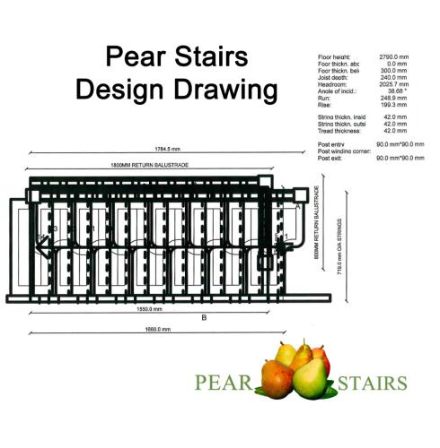 Cook-Martin Paddle Staircase